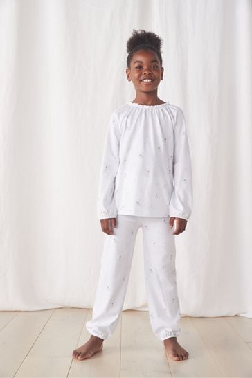 White company on sale pajamas