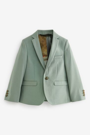 Boys green suit jacket hot sale