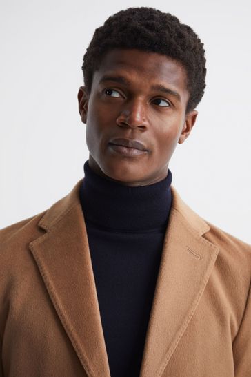 Reiss mens camel coat shop
