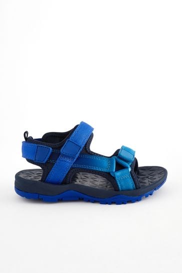 Buy Blue Touch Fastening Strap Trekker Sandals from Next Hungary