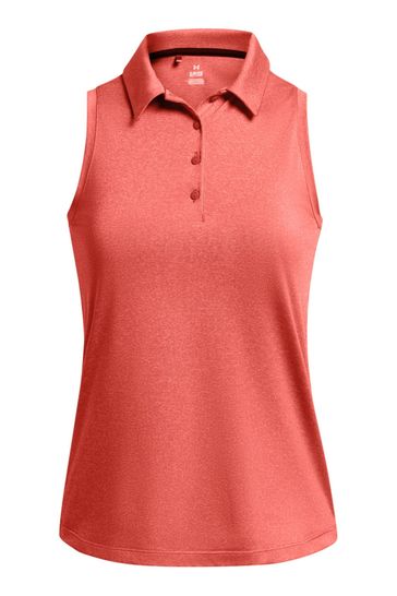 Under armour red polo new arrivals shirt