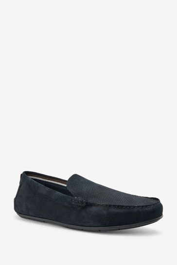 Black suede new arrivals driving loafers