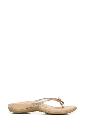 Vionic bella toe post sandal black on sale
