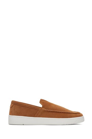 TOMS Travel Lite Brown Suede Loafers