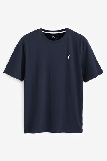 White Slate Grey Blue Navy T Shirt 4 Pack