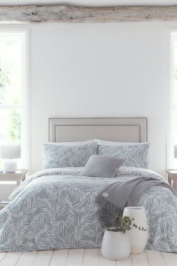 Drift Home Blue Joelle Duvet Cover and Pillowcase Set