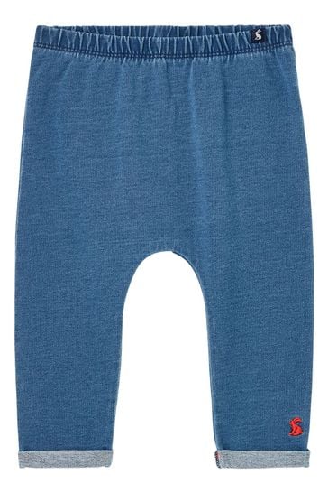 Joules Blue Grove Denim Seamless Trousers