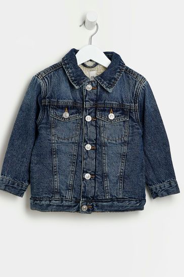 River island baby boy denim jacket discount