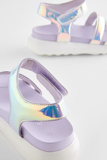 Silver double strap new arrivals sandals