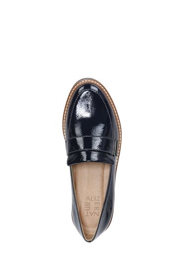 Naturalizer black patent loafer store