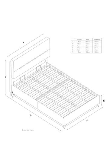 Upholstered bed sale back