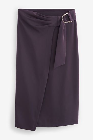 Long wrap skirt best sale next