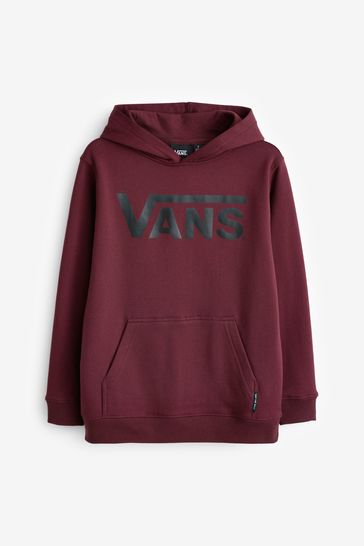 Vans classic pullover hoodie red top