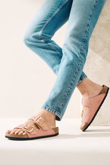 Birkenstock arizona on sale big buckle pink