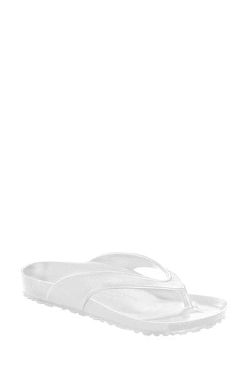 Birkenstock White Honolulu EVA Sandals