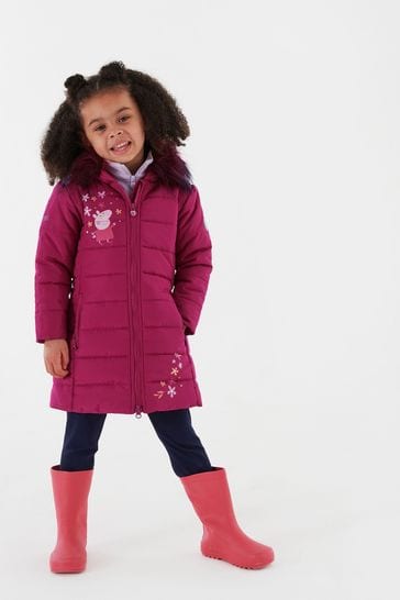 Buy Regatta Girls Pink Peppa Pig Padded Jacket from Next Luxembourg