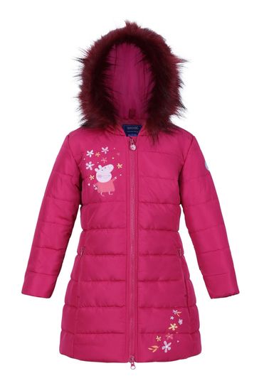 Buy Regatta Girls Pink Peppa Pig Padded Jacket from Next Luxembourg