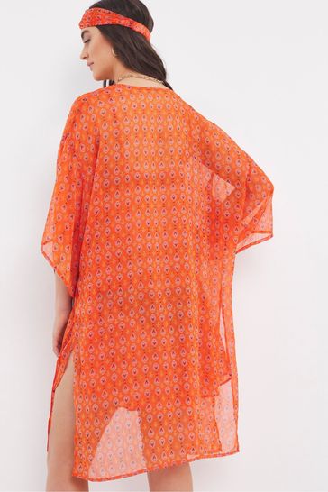 Buy JD Williams Orange Five Piece Beachwear Set from Next Poland