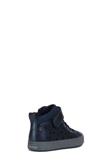Buy Geox Junior Girls Blue Kalispera Trainers from Next Denmark