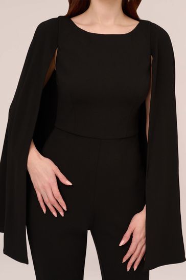 Buy Adrianna Papell Knit Crepe Cape Jumpsuit from Next Austria