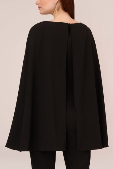 Buy Adrianna Papell Knit Crepe Cape Jumpsuit from Next Austria