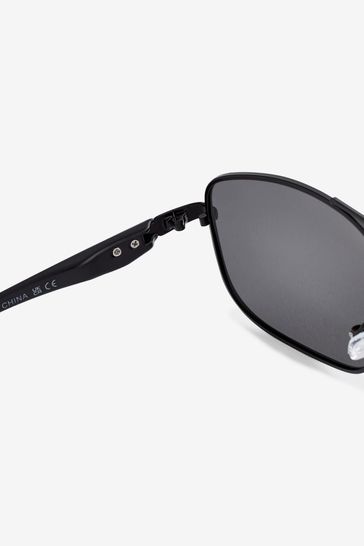 Black polarized sunglasses online