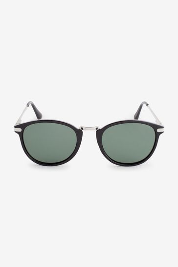 Black silver sunglasses shop