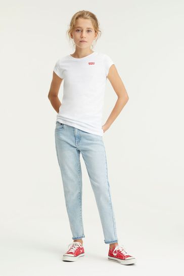 Levi's® Light Blue Mini Mom Denim Jeans