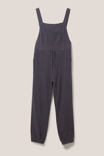 Buy White Stuff Grey Daphne Jersey Dungaree from Next Luxembourg