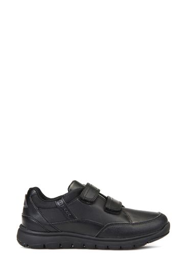 Buy Geox J Xunday Boys Touch Fastening Black Trainers from Next Israel