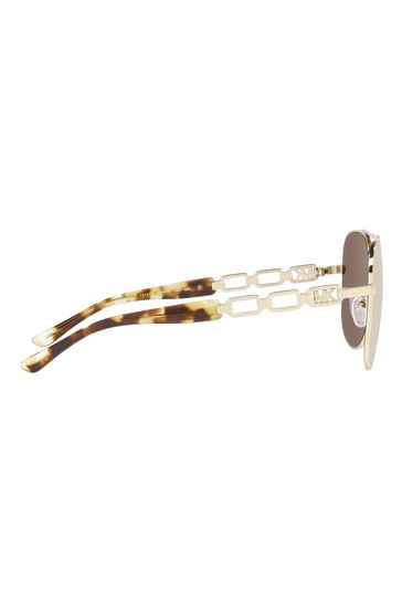 Michael kors glasses deals black and gold