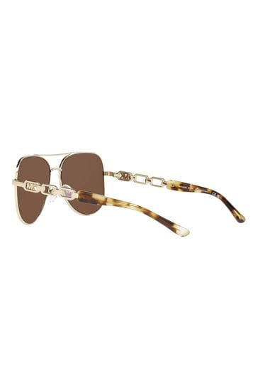 Michael kors gold glasses sales
