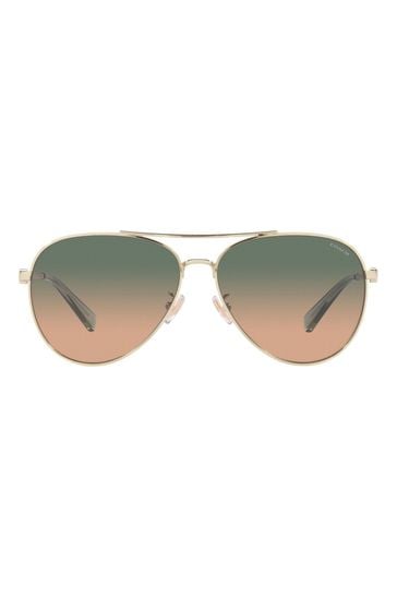 Coach pilot outlet sunglasses