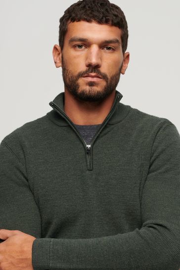Merino half hotsell zip