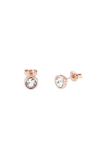 Crystal deals stud earrings