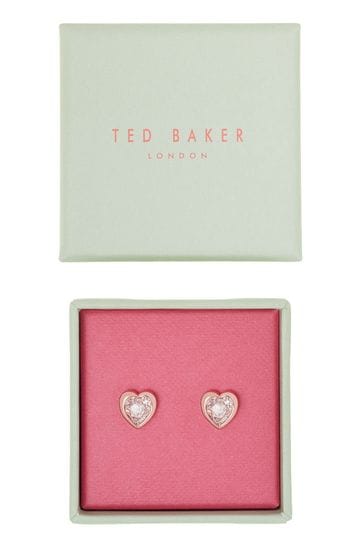 Ted baker crystal heart earrings deals
