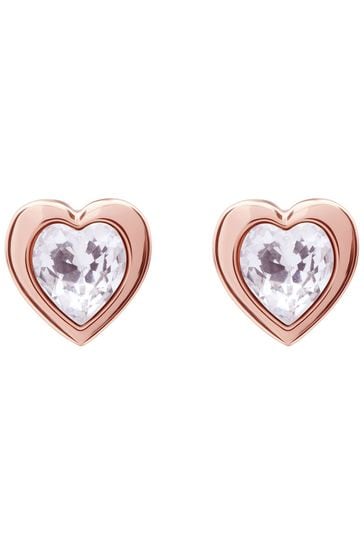 Ted baker crystal heart sale earrings