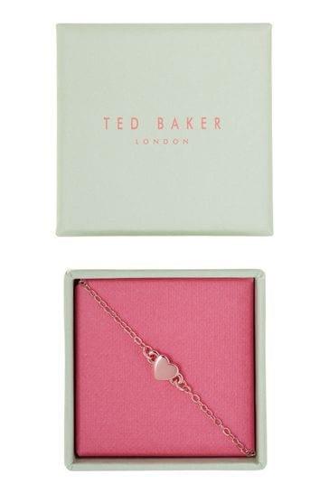 Buy Ted Baker Rose Gold HARSAA Tiny Heart Adjustable Bracelet from Next Egypt