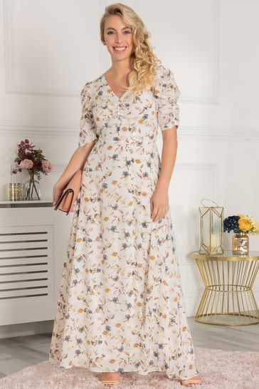 Open back maxi dress uk hot sale