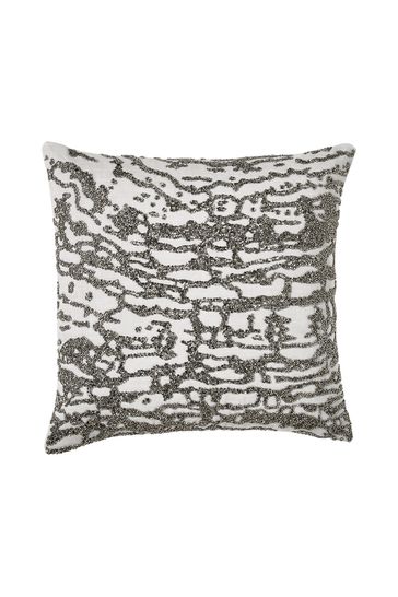 Donna Karan Silver Luna Cushion