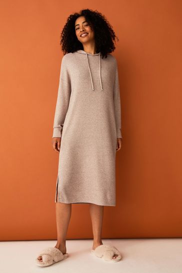 F&F Nude Snit Long Night Dress