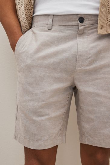 Mens linen outlet shorts next