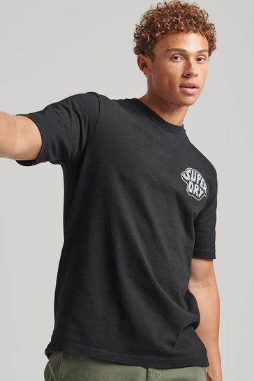 Superdry Black Into The Woods T-Shirt