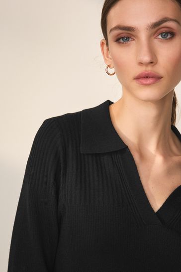 Next black polo hotsell neck jumper