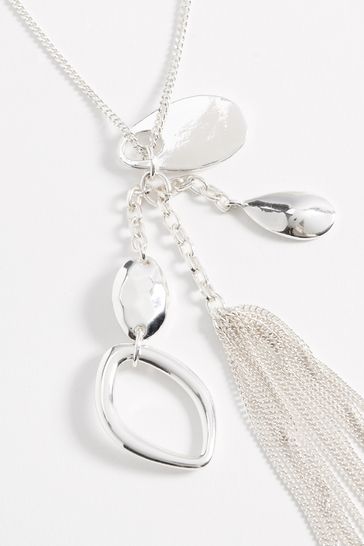 Tassel pendant necklace hotsell