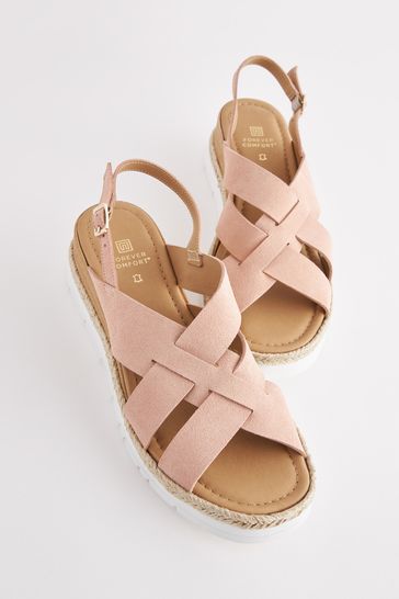 Dune hotsell pink wedges