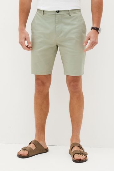Next slim chino shorts best sale