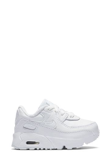 Nike White Air Max 90 Infant Trainers