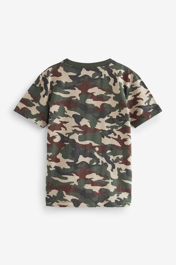 H&m camouflage t shirt top