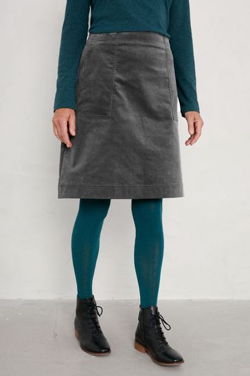 Seasalt Cornwall Grey Mays Rock Skirt
